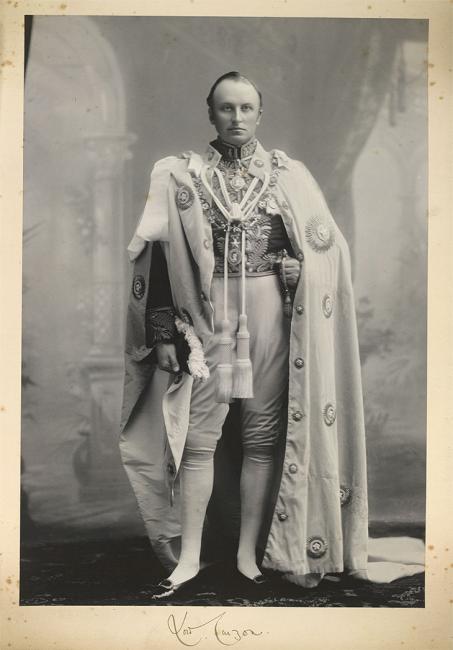 Portrait of Lord Curzon. From the Curzon Collection: &#039;Viceroy&#039;s Camp, Delhi, 1903&#039;