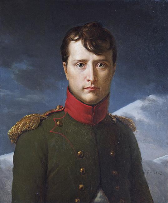 Portrait of Napoleon I, Emperor of the French, by François Gérard, 1803. Public domain