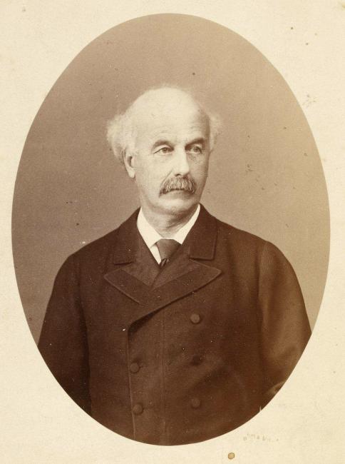Photographic portrait of Pelly, 1882. (Via BNF/Europeana - PD)