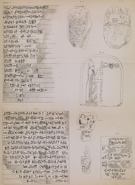 &quot;آثار ونقوش بابلية&quot;. IOL.1947.a.2083.، اللوحة ٨، ص. ١٩٢ط