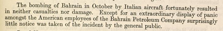 مُقتبس من التقرير الإداري عن الخليج الفارسي في سنة ١٩٣٩.IOR/R/15/1/719، ص. ٤١