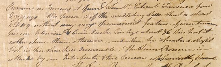 Extract of a letter from Harford Jones to William Bruce, 9 September 1805. IOR/R/15/1/8, ff. 16v