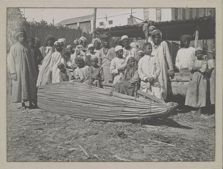 Photograph of a shāshah boat, 1918. Photo 496/6/12