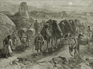 Journey through Afghanistan, 1860