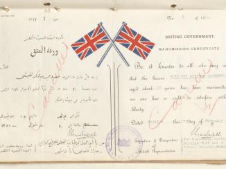 Manumission, Not Abolition: British Mediations over Slavery in the Gulf